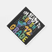 新学期!12年生の恐竜をぶっ潰す準備はできている スタンダードランチョンナプキン (角)