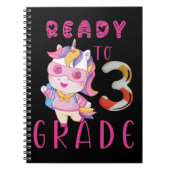 新学期、3年生 ノートブック (正面)