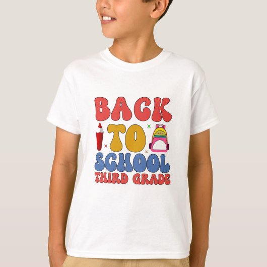 新学期: 3年生 Tシャツ (正面)
