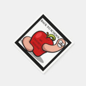 「新学期」 APPLE スタンダードカクテルナプキン (角)