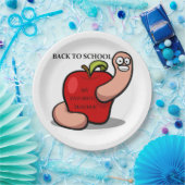 「新学期」 APPLE ペーパープレート (パーティー)