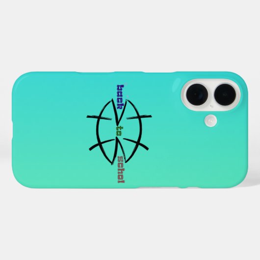 新学期 Case-Mate iPhoneケース (裏面 (横))