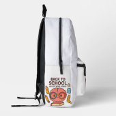 新学期- Genius Backpackのロックを解除 プリントバックパック (左)