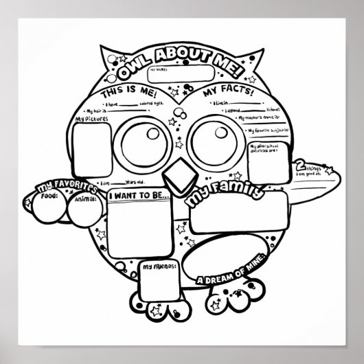 新学期!Owl All About Meのポスター ポスター (正面)