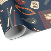 新学期- Steampunkゴシックパレット(DARK) ラッピングペーパー (ロールコーナー)