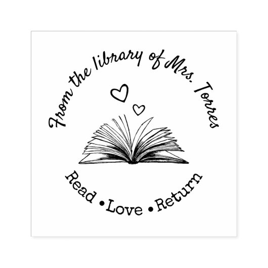 新学期 | The Library of Lovely ラバースタンプ (インプリント)