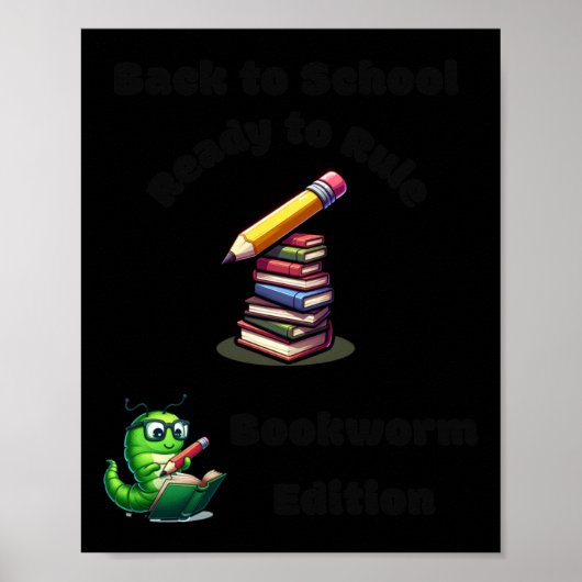 新学期Bookworm Edition Sticの規則準備完了 ポスター (正面)