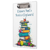 新学期Iウォーターカラーブック クリップボード (左)