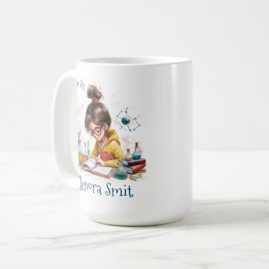 新学期Iサイエンス1 コーヒーマグカップ (正面左)