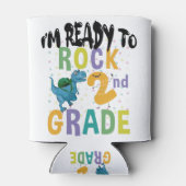 新学期I'M Ready To Rock 2年生Dino 缶クーラー (裏面)