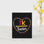 新学期TK先生遷移幼稚園 カード (黄色い花)