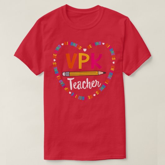 新学期VPK先生任意プレキンダーガルト Tシャツ (デザイン正面)