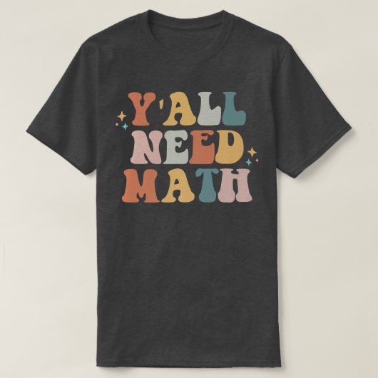 新学期Yallが必要Math先生Student Wom Tシャツ (デザイン正面)