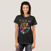 新学期Yall必要な算数先生 Tシャツ (正面フル)