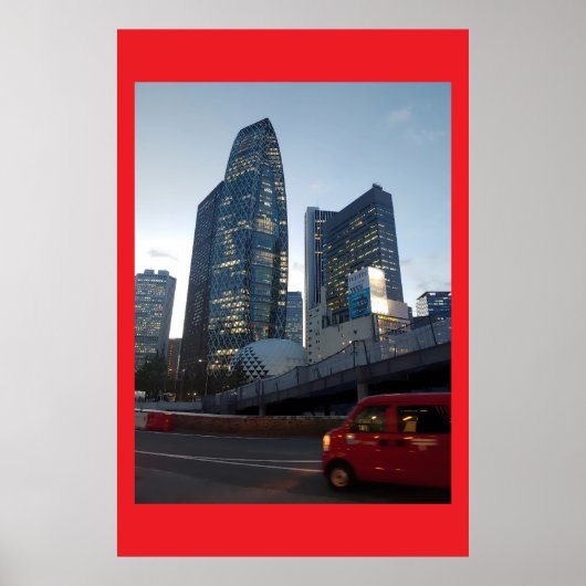 新宿が今あなたを見る – Ken Gage Photography ポスター (正面)