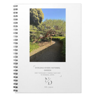新宿御苑日本のスタイル ノートブック