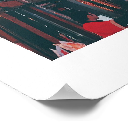 新宿通り ポスター (角)