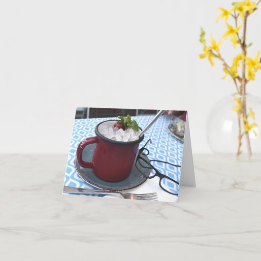 新居おめでとうございます。グリーティングカード カード (黄色い花)