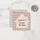 新居おめでとうございます ノートカード (正面/裏面インサイチュ)