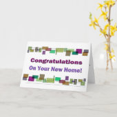 新居おめでとう カード (黄色い花)