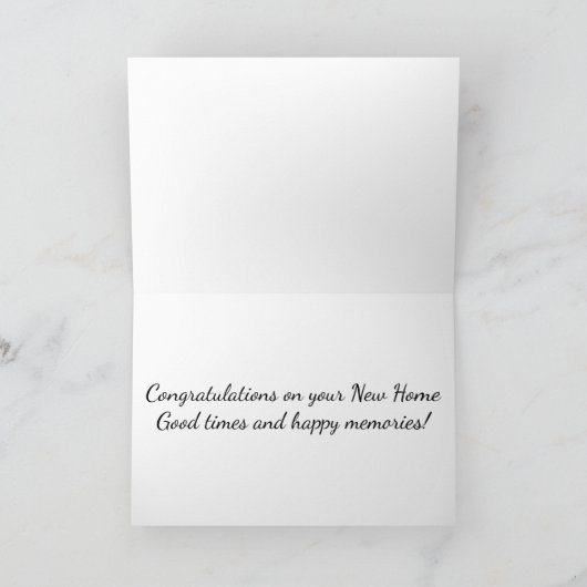 新居おめでとう カード (内部)