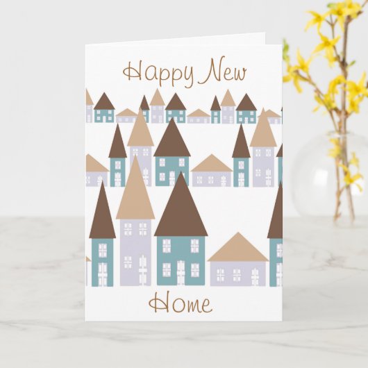 新居おめでとう カード (黄色い花)