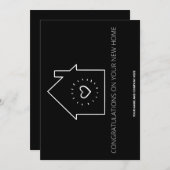 新居おめでとう サンキューカード (正面/裏面)