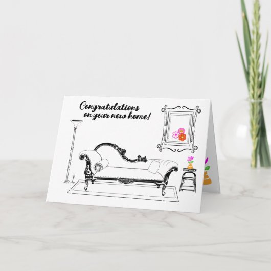 新居おめでとう サンキューカード (正面)