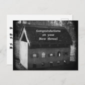 新居おめでとう ポストカード (正面/裏面)