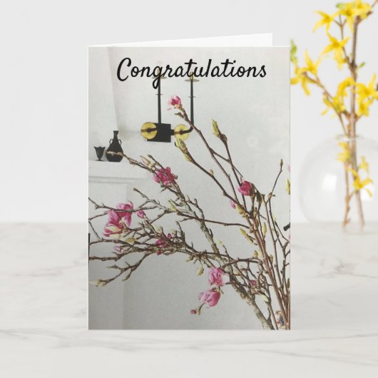 **新居おめでとう» CARD カード (黄色い花)