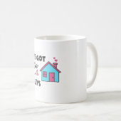 新居お披露目パーティー!鍵ゲットだぜ! コーヒーマグカップ (正面右)
