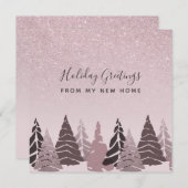 新居からの休日の挨拶 案内状 (正面/裏面)