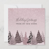 新居からの休日の挨拶 案内状 (正面)