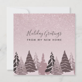 新居からの休日の挨拶 案内状