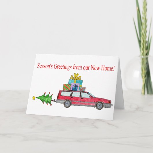 新居からの季節の挨拶 シーズンカード (正面)