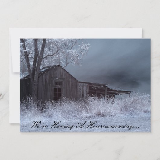 新居のお披露目パーティーを開催します... 招待状 (正面)