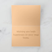 新居のお祝い > グリーティングカード サンキューカード (内部)