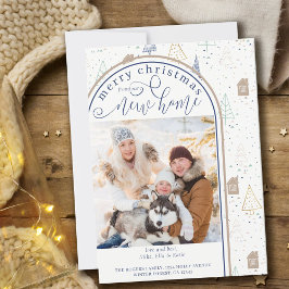 新居のらくがきツリー・ハウスからクリスマスをお祝い 案内状