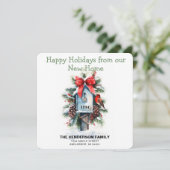 新居のホリデー引越しのお知らせ シーズンカード (スタンド正面)