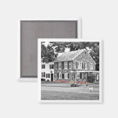 新居の写真 引っ越しプレゼント 時代を超える記念品 楽しい マグネット (正面/裏面)