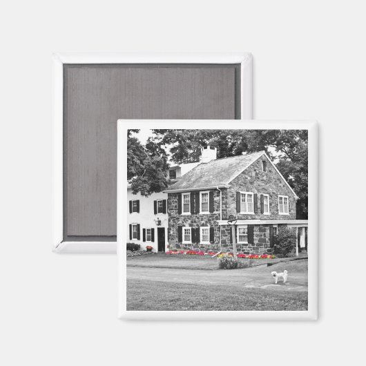 新居の写真 引っ越し ギフト 時代を超える記念品 楽しい マグネット (正面/裏面)