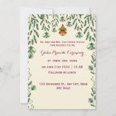 新居入居式の招待状 招待状 (正面)