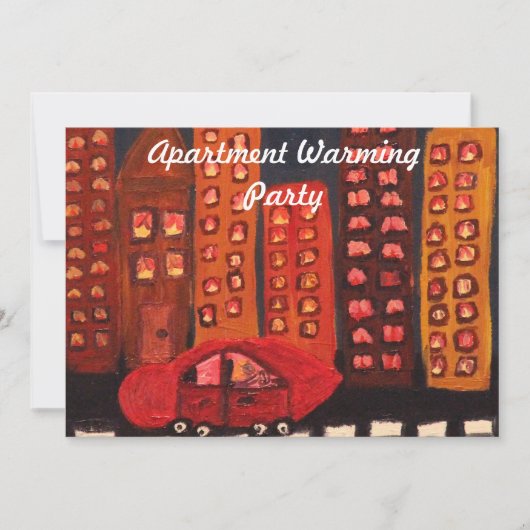 新居祝いの招待状 招待状 (正面)