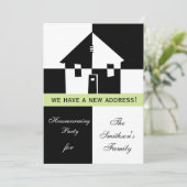 新居祝いパーティーへのご招待 招待状 (スタンド正面)