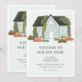 新居祝い 招待状 (正面/裏面)