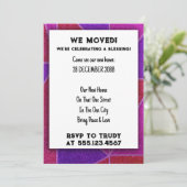 新居祝い 新家お披露目パーティー 招待状 (スタンド正面)