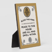 新居祝福 フォトプラーク (側面)