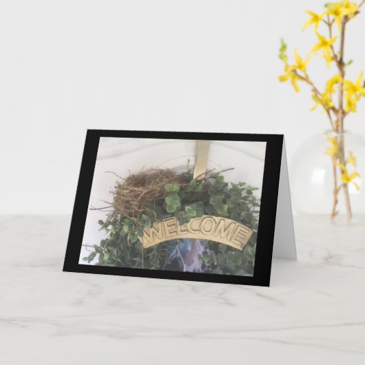 新居 カード (黄色い花)