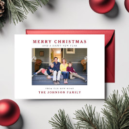 新居 引越し クリスマス メリークリスマス 写真 ホリデー ポストカード