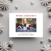新居 引越し クリスマス メリークリスマス 写真 ホリデー ポストカード